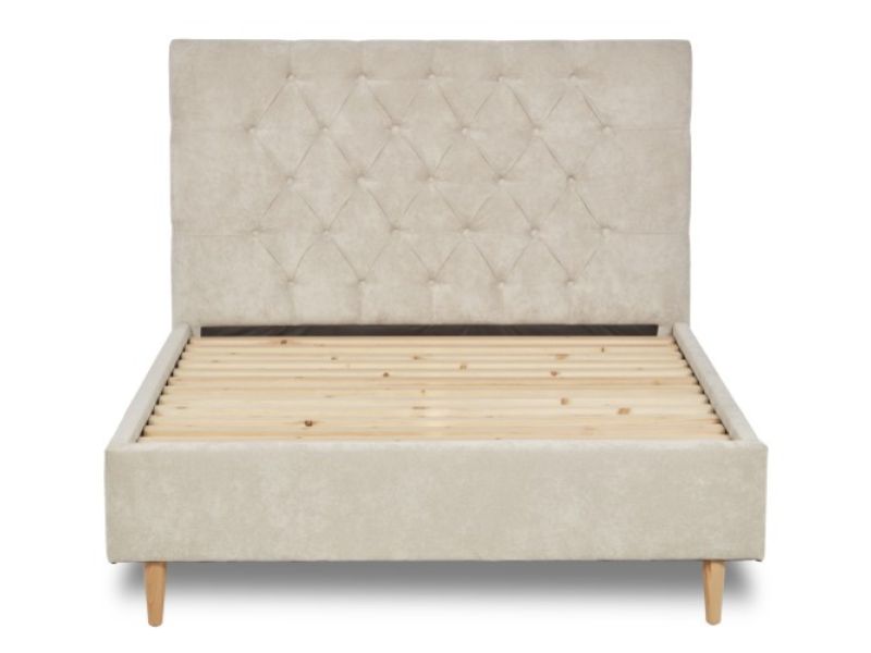 Serene Stirling 5ft Kingsize Fabric Bed Frame (Choice Of Colours)