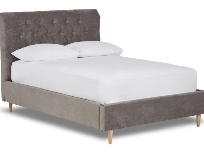 Serene Chester 4ft Small Double Fabric Bed Frame (Choice Of Colours)