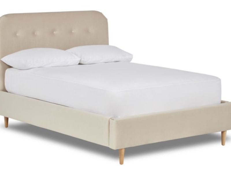 Serene Salford 5ft Kingsize Fabric Bed Frame (Choice Of Colours)