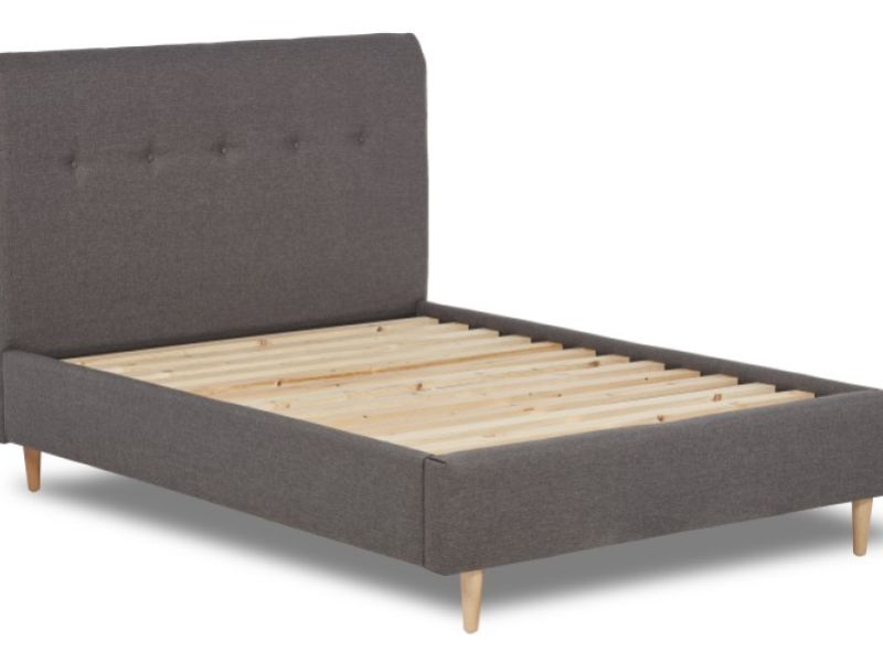 Serene Preston 4ft6 Double Fabric Bed Frame (Choice Of Colours)