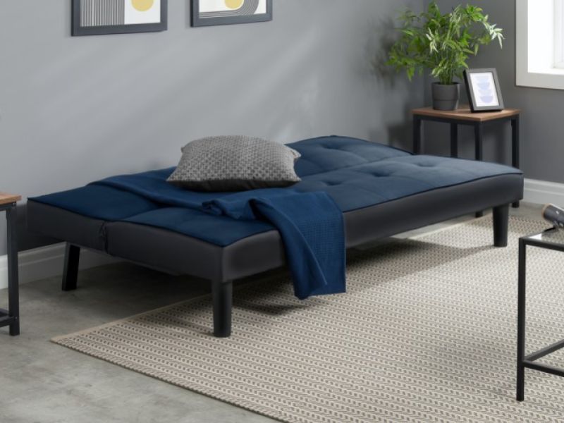 Birlea Aurora Midnight Blue Fabric Sofa Bed