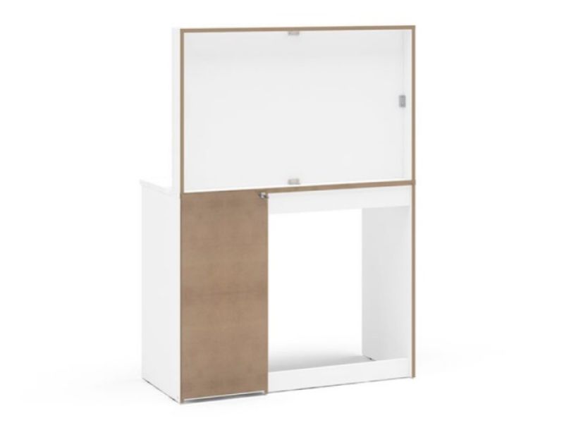 Birlea Ava White Dressing Table With Mirror