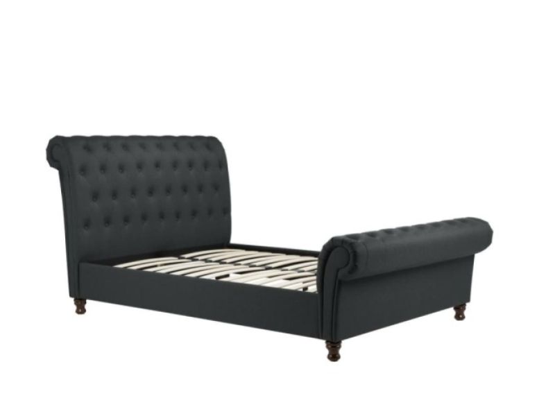 Birlea Castello 5ft Kingsize Charcoal Fabric Bed Frame