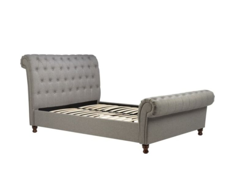 Birlea Castello 5ft Kingsize Grey Fabric Bed Frame