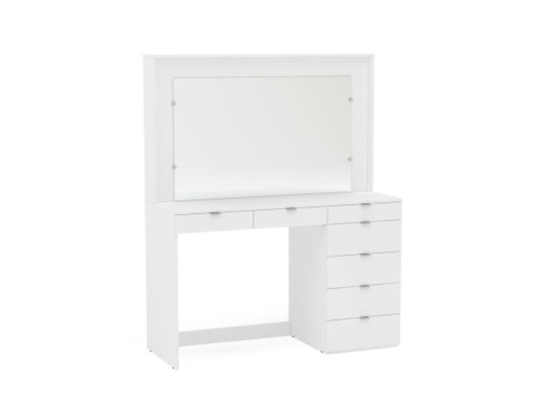 Birlea Chloe White Dressing Table With Mirror