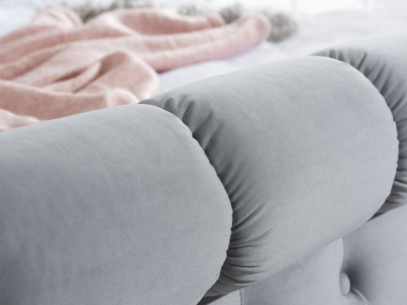 Birlea Colorado 5ft Kingsize Grey Fabric Bed Frame