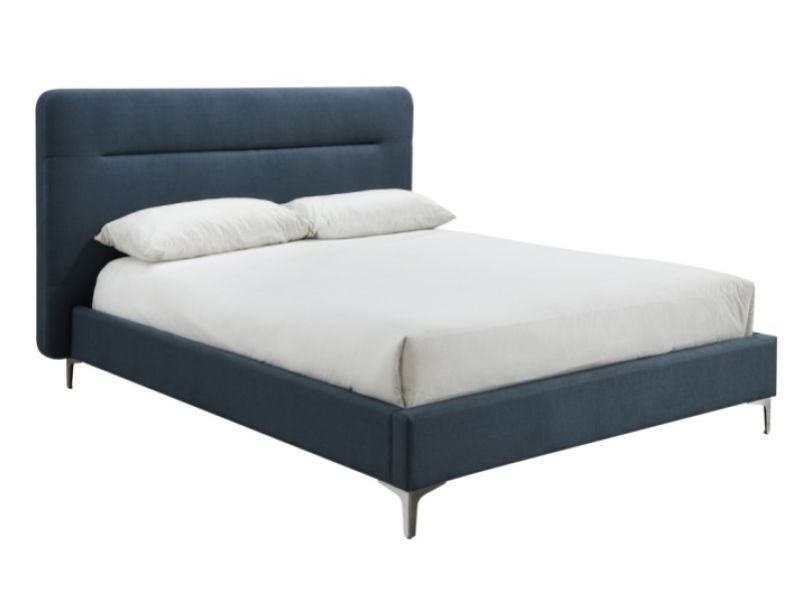 Birlea Finn 5ft Kingsize Steel Blue Fabric Bed Frame