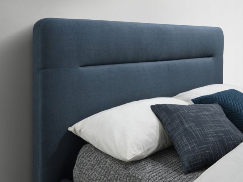 Birlea Finn 5ft Kingsize Steel Blue Fabric Bed Frame