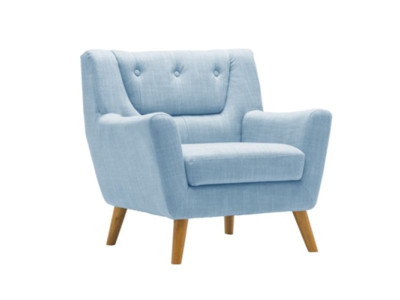 Duck egg on sale blue armchair next