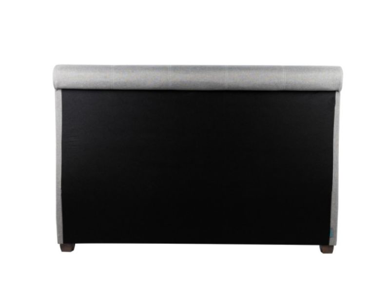 Birlea Lancaster 5ft Kingsize Grey Fabric Bed Frame With Drawers
