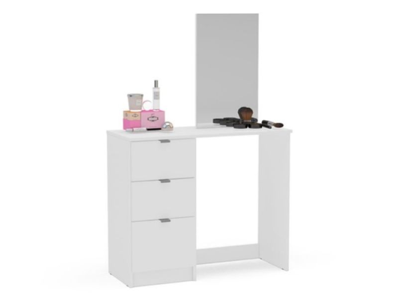 Birlea Madison White Dressing Table With Mirror