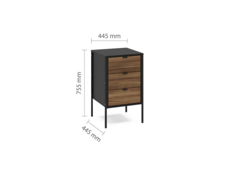 Birlea Opus 3 Drawer Storage Unit