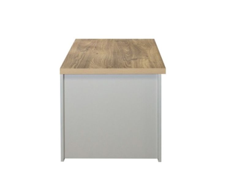 Birlea Highgate Grey And Oak Finish 2 Drawer Coffee Table