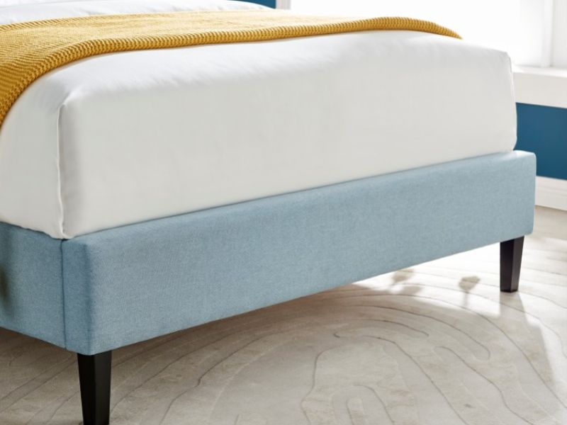 Limelight Picasso 3ft Single Duck Egg Blue Fabric Bed Frame