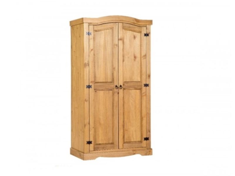 Core Corona Pine 2 Door Wardrobe