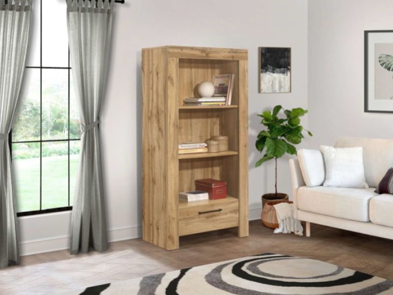 Birlea Compton Oak Finish Bookcase