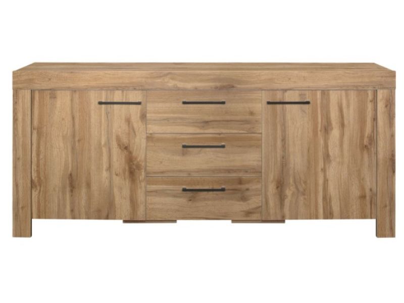 Birlea Compton Oak Finish Sideboard