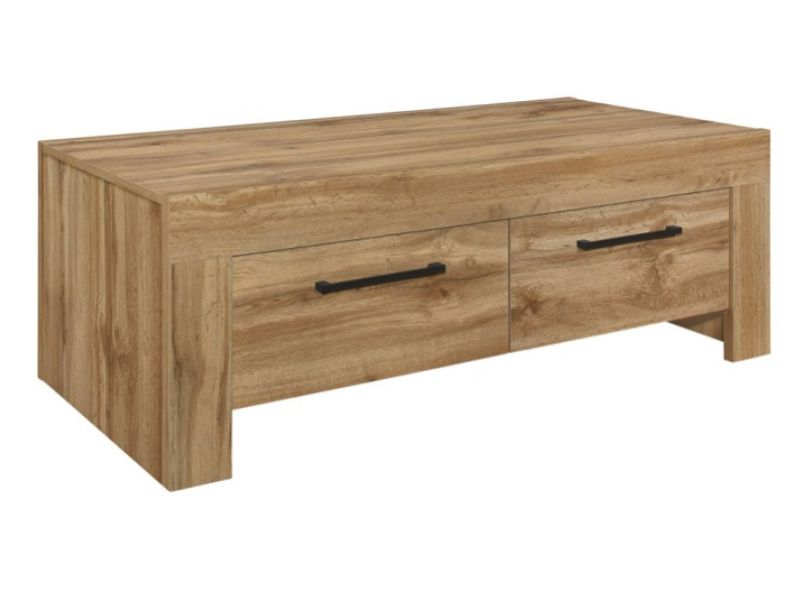 Birlea Compton Oak Finish 4 Drawer Coffee Table