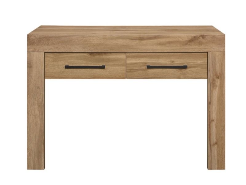 Birlea Compton Oak Finish 2 Drawer Console Table