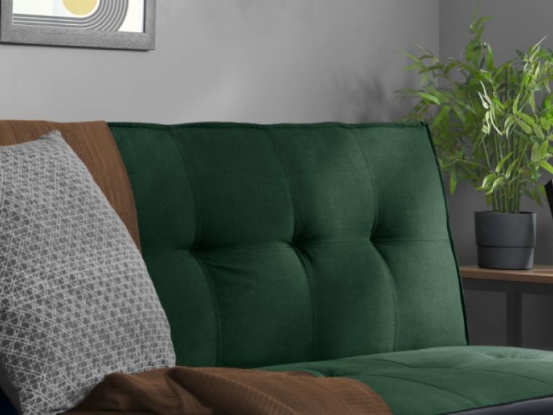 Birlea Aurora Green Fabric Sofa Bed