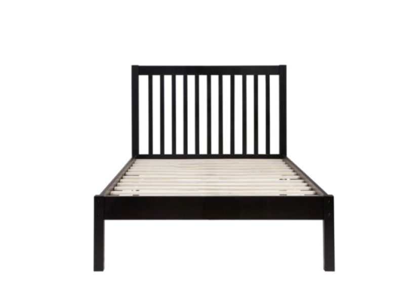 Birlea Nova 3ft Single Black Wooden Bed Frame