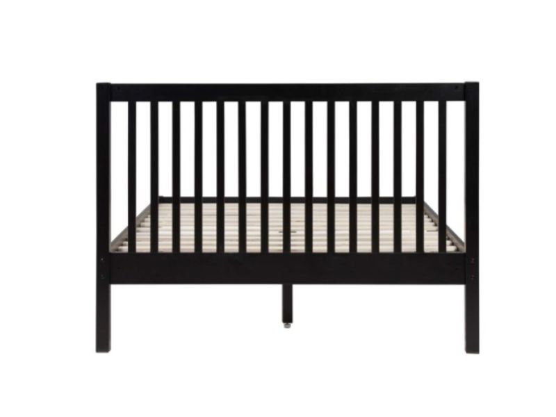 Birlea Nova 4ft6 Double Black Wooden Bed Frame