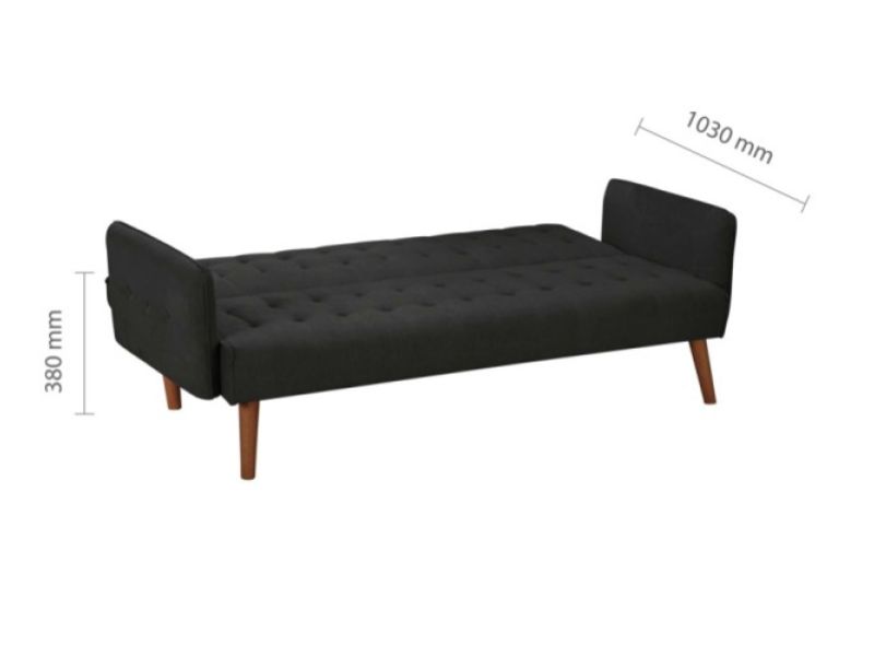 Birlea Hudson Fabric Sofa Bed