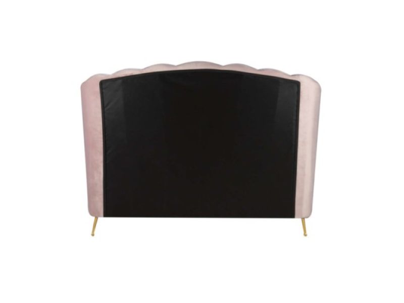 Birlea Lottie 4ft6 Double Pink Fabric Ottoman Bed Frame