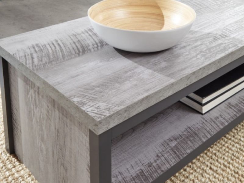 GFW Boston Simple Coffee Table in Grey