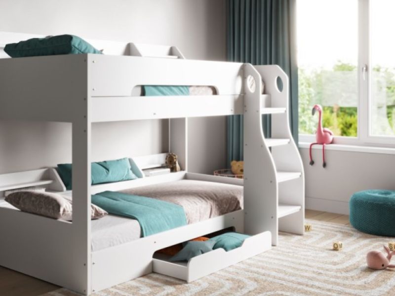 Flair Furnishings Flick White Bunk Bed