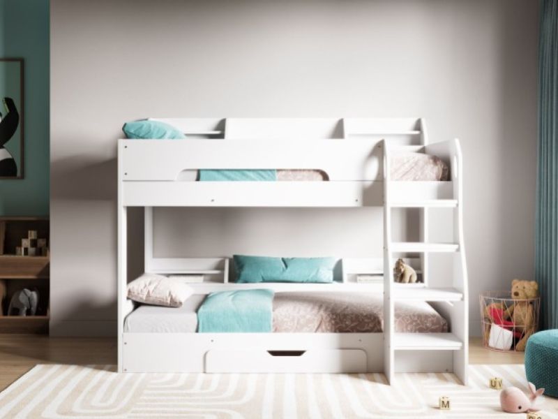 Flair Furnishings Flick White Bunk Bed