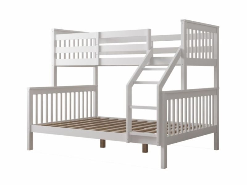 Flair Furnishings Zoom Triple Bunk Bed In White