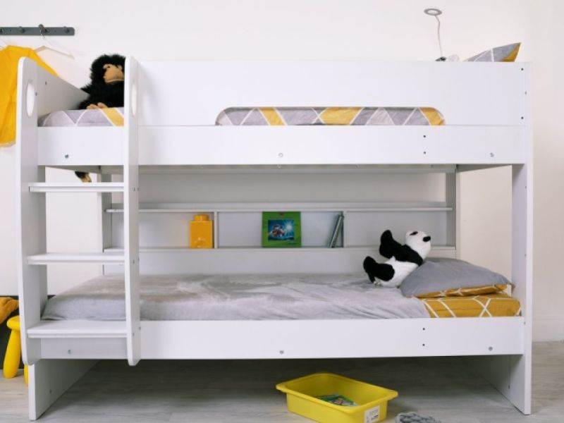 Flair Furnishings Interstellar White Bunk Bed