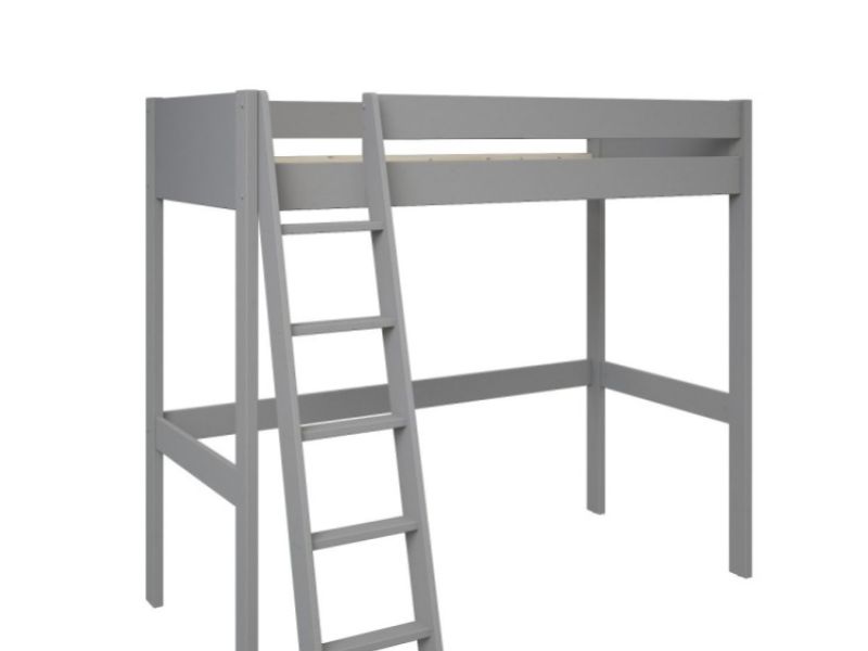 Noomi Tera Grey Wooden Highsleeper Bed