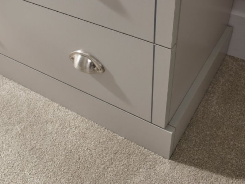 GFW Kendal 2 Plus 3 Drawer Chest In Grey