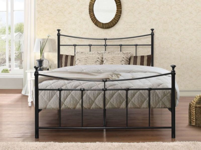 Birlea Emily 4ft Small Double Black Metal Bed Frame