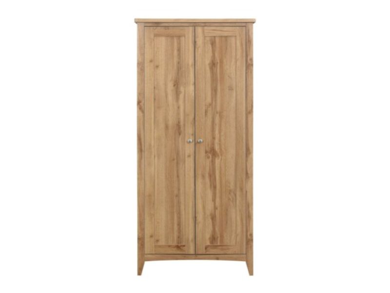 Birlea Hampstead Oak Finish 2 Door Wardrobe