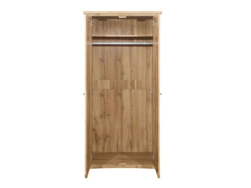 Birlea Hampstead Oak Finish 2 Door Wardrobe