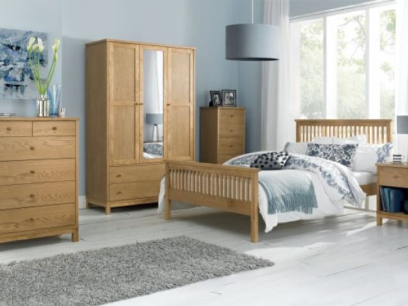 Bentley Designs Atlanta Oak Triple Wardrobe