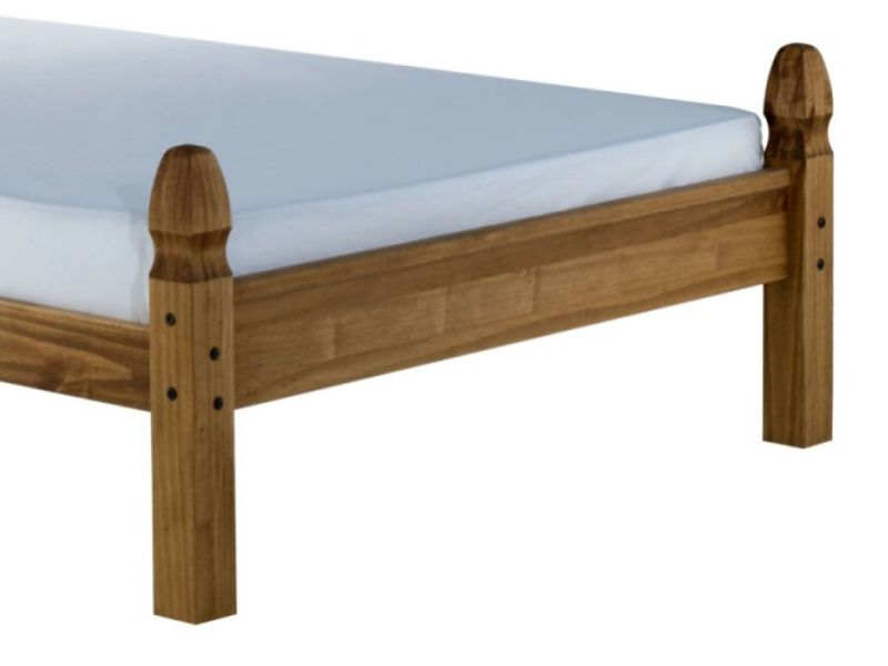 Birlea Corona 4ft6 Double Pine Bed Frame with Low Footend