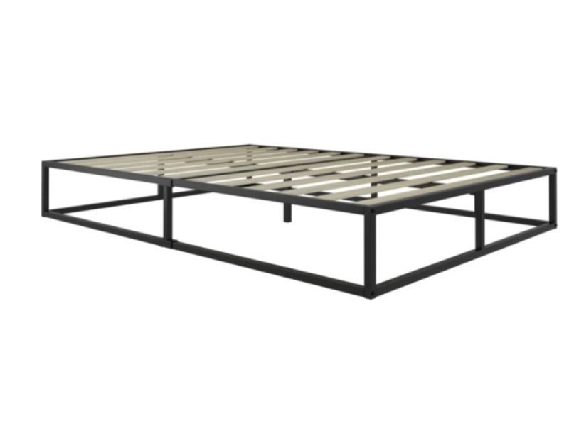 Birlea Soho 4ft6 Double Black Metal Platform Bed Frame
