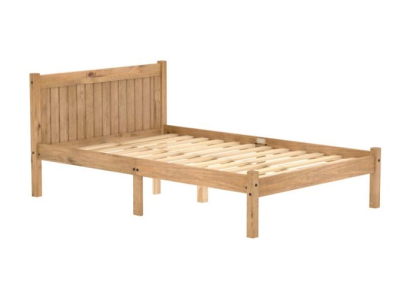 Birlea Rio 4ft Small Double Pine Wooden Bed Frame