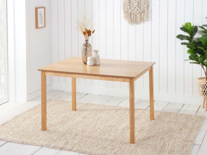 Birlea Cottesmore Rectangular Dining Table In Oak