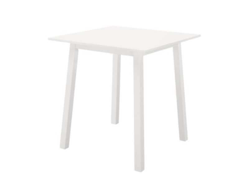 Birlea Stonesby Square Dining Table In White