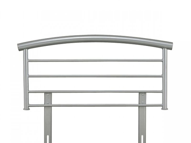 STORE CLEARANCE Brennington 3ft Single Silver Metal Headboard