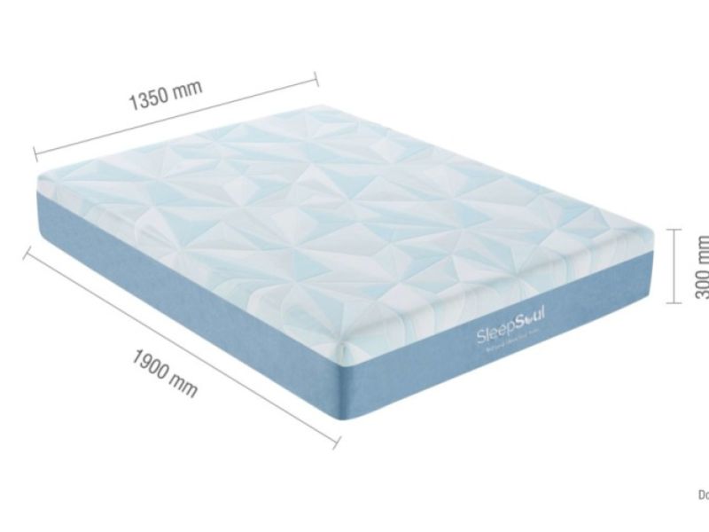 Birlea Sleepsoul Orion 800 Pocket And Coolgel Foam 4ft6 Double Mattress