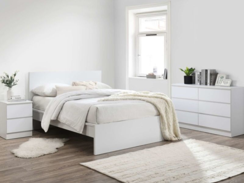 Birlea Oslo White 6 Drawer Chest