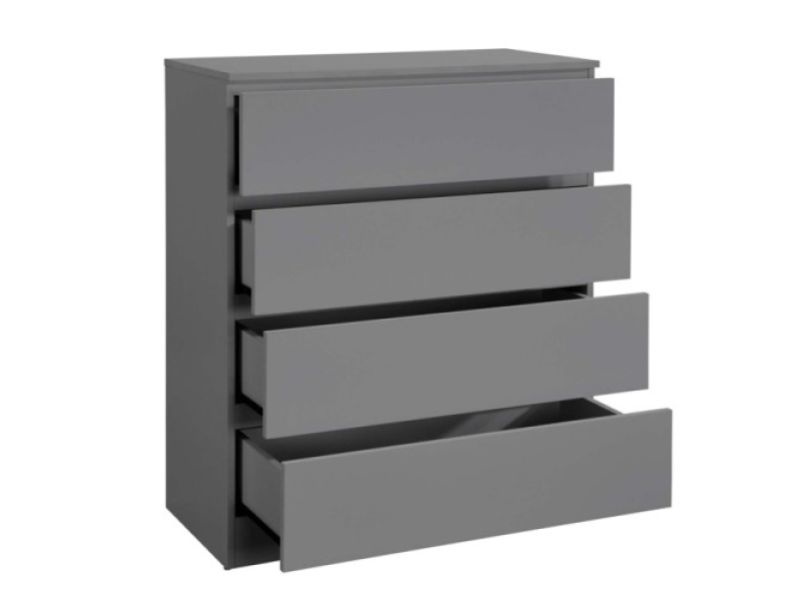 Birlea Oslo Grey 4 Drawer Chest