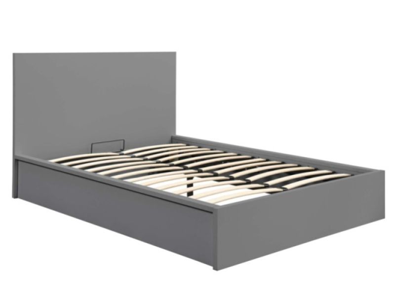 Birlea Oslo Grey 4ft6 Double Ottoman Bed Frame