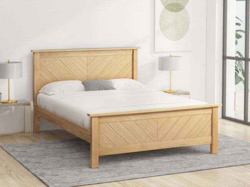 Limelight Kenji 6ft Super Kingsize Oak Bed Frame